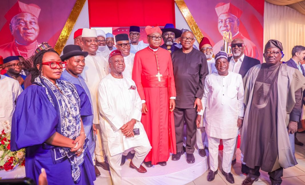 SENATOR LALONG EULOGIZES JOHN CARDINAL ONAIYEKAN AT 80