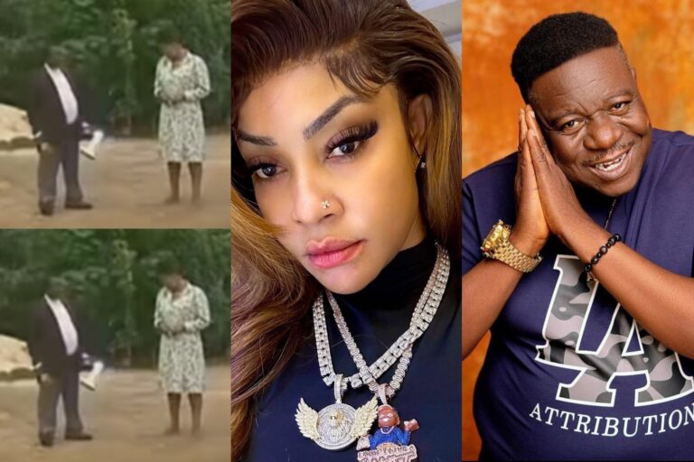 “Angela Okorie Pays Tribute to Late Actor Mr Ibu: ‘There Will Never Be Another You'”