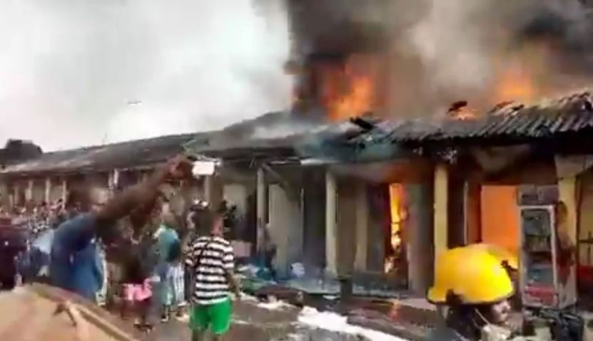 Confusion: Wuse Market goes up in flames, leaving one person dead, shops, Office burnt