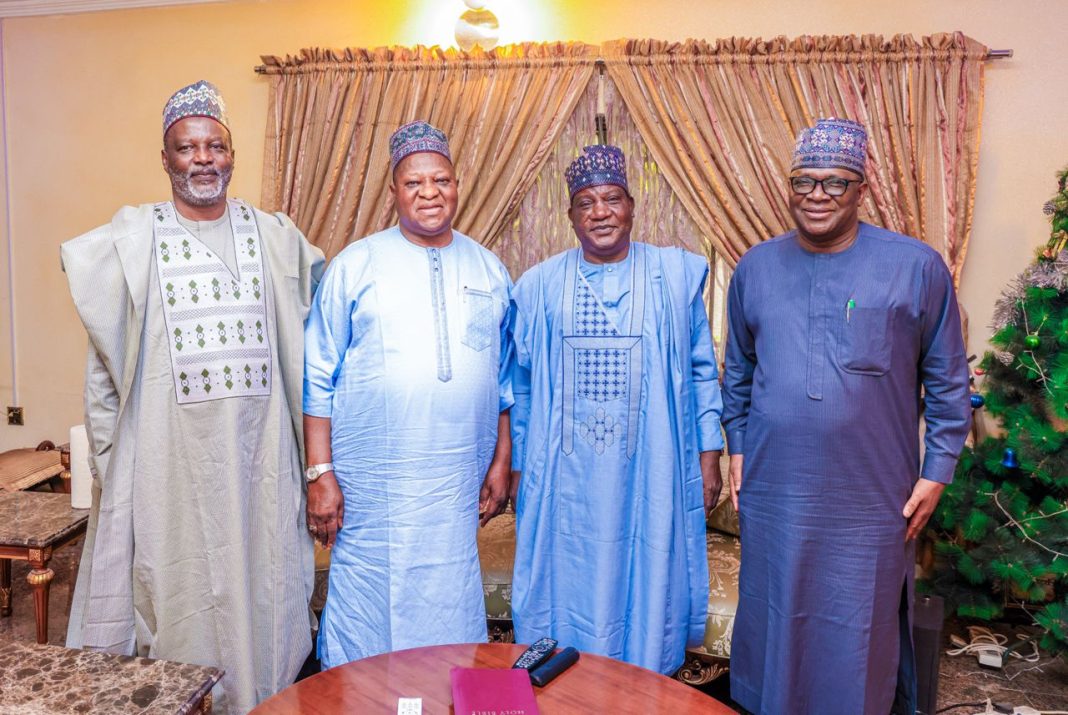 SENATOR LALONG LEADS PLATEAU APC NASS MEMBERS ON CONDOLENCE VISIT TO FORMER GOVERNOR JOSHUA DARIYE