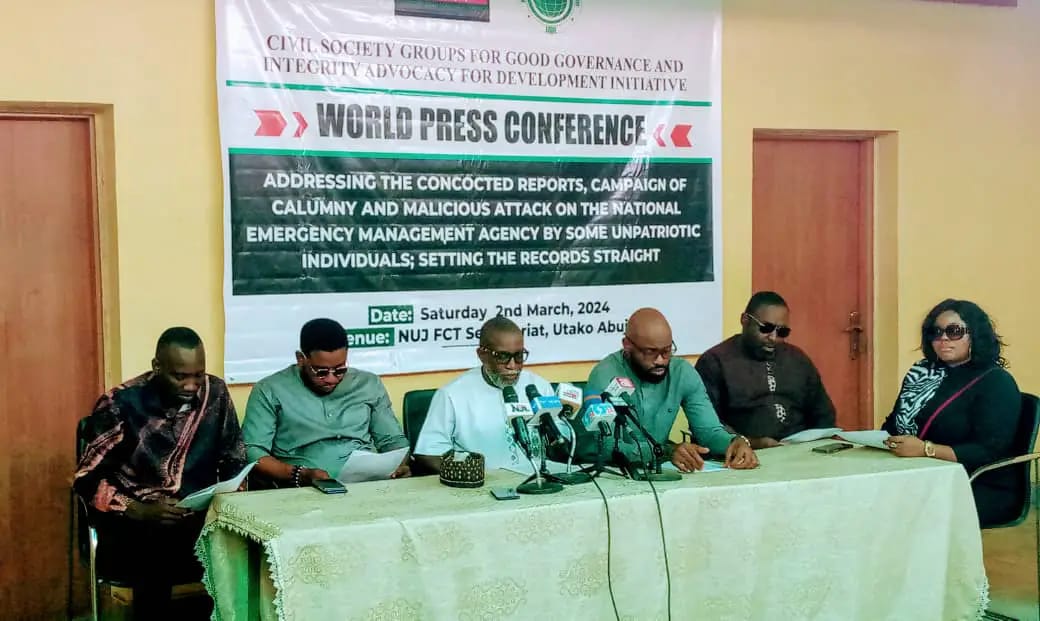 NEMA: CSOs drag Jackson Ude to Filth Over False Allegations Of 3bn Contract Racketeering