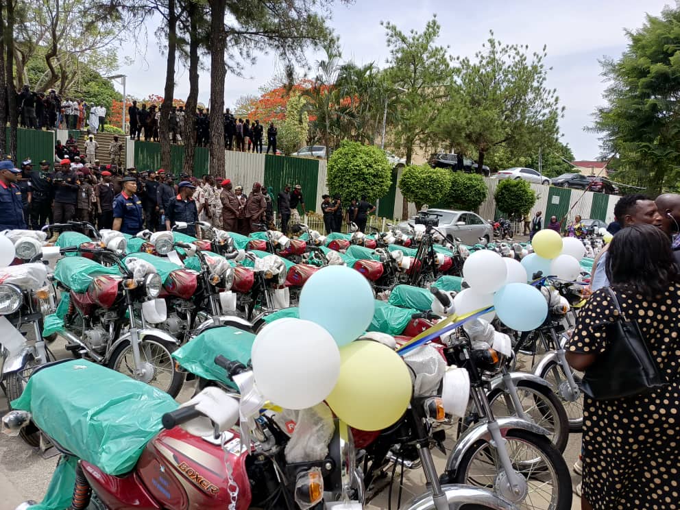 Insecurity: Wike distributes 100 motorcycles to security agents, Area Councils