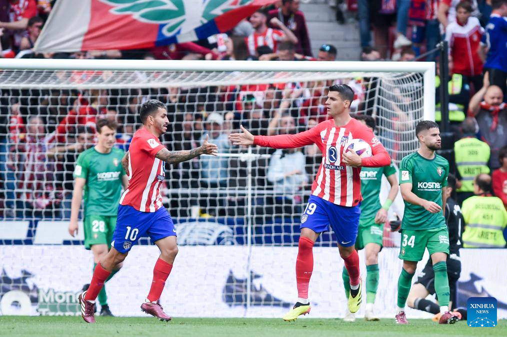 La Liga Match: Atletico de Madrid vs. CA Osasuna