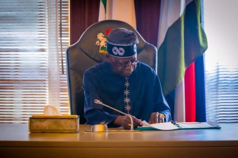 BREAKING: Tinubu Signs Bill Reinstating Old National Anthem into Law