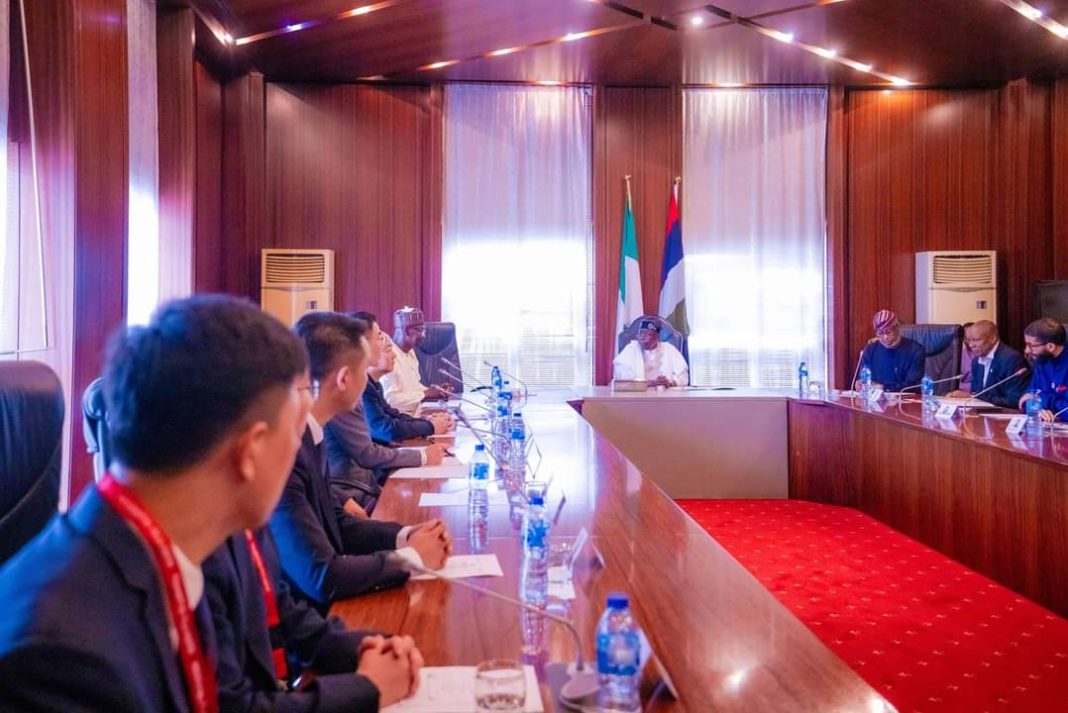 President Tinubu commends Chinese investors for lithium processing plant in Nasarawa