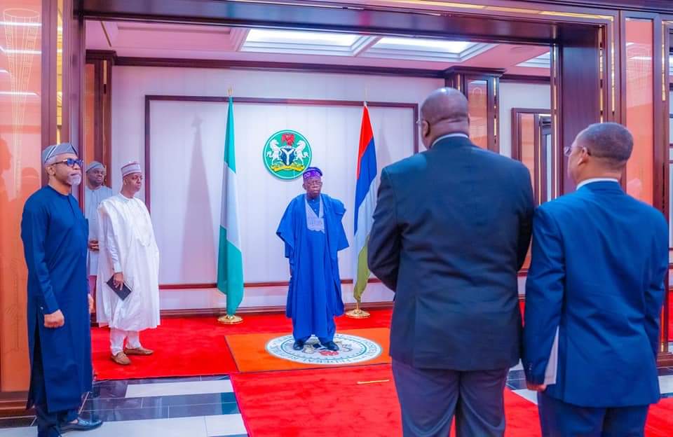 Tinubu receives letters of credence from Burundi, Phillipines and Kenyan ambassadors