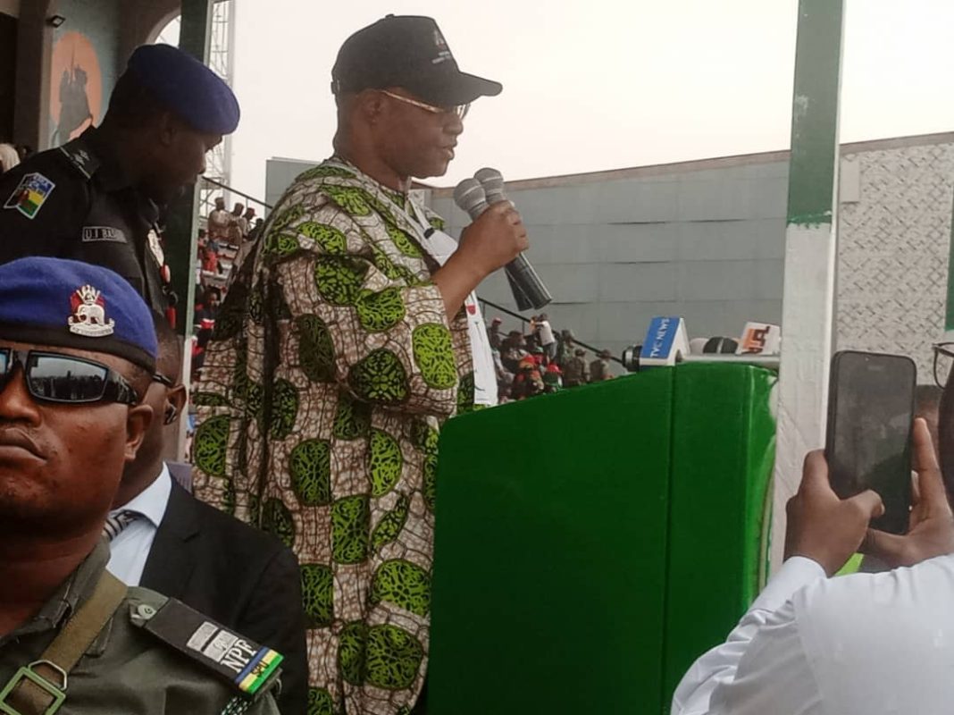 NLC participated in all our palliatives distribution C’tees – Gov Sani tells workers