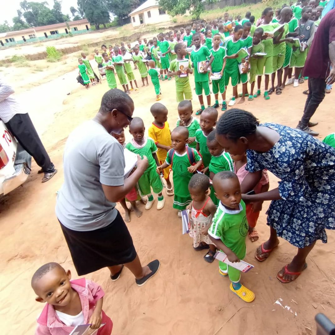 Onyejoecha Foundation Begins Distribution of Learning Materials to Abia Public Schools