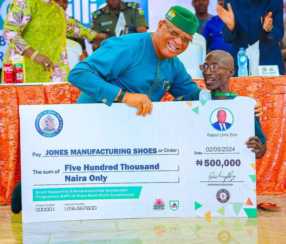Gov Eno and that modest 400m entrepreneurial boost to A’Ibom SMEs