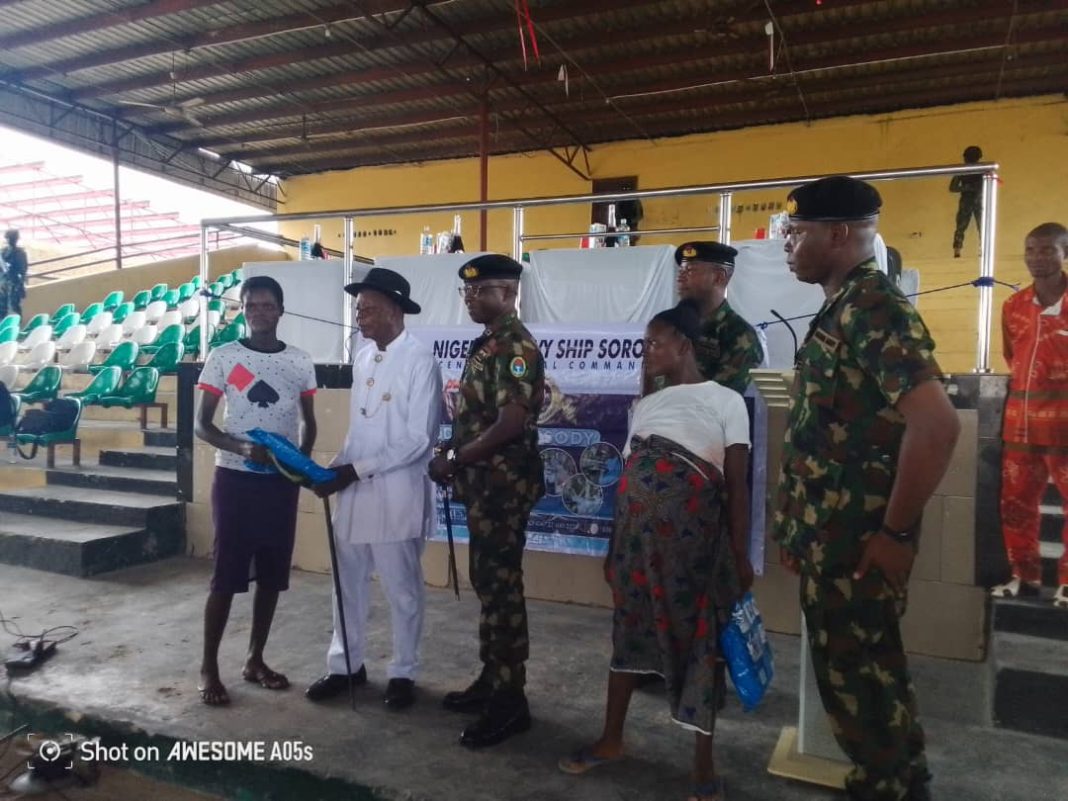 Navy organises free medical outreach for Bayelsa community