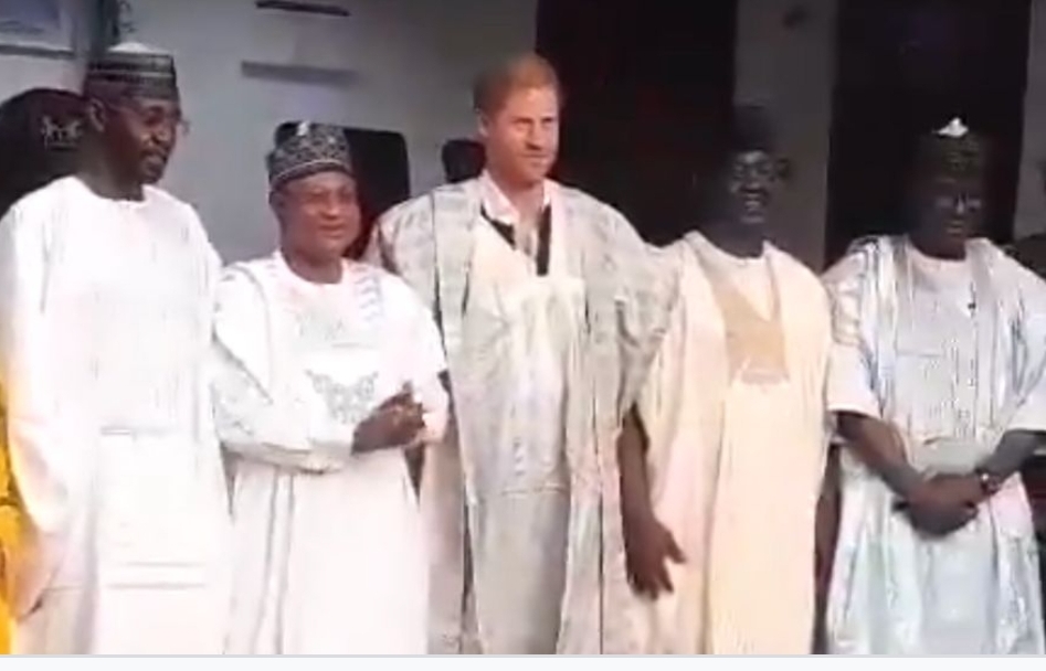 Kaduna Gov, Sani play hosts to Prince Harry