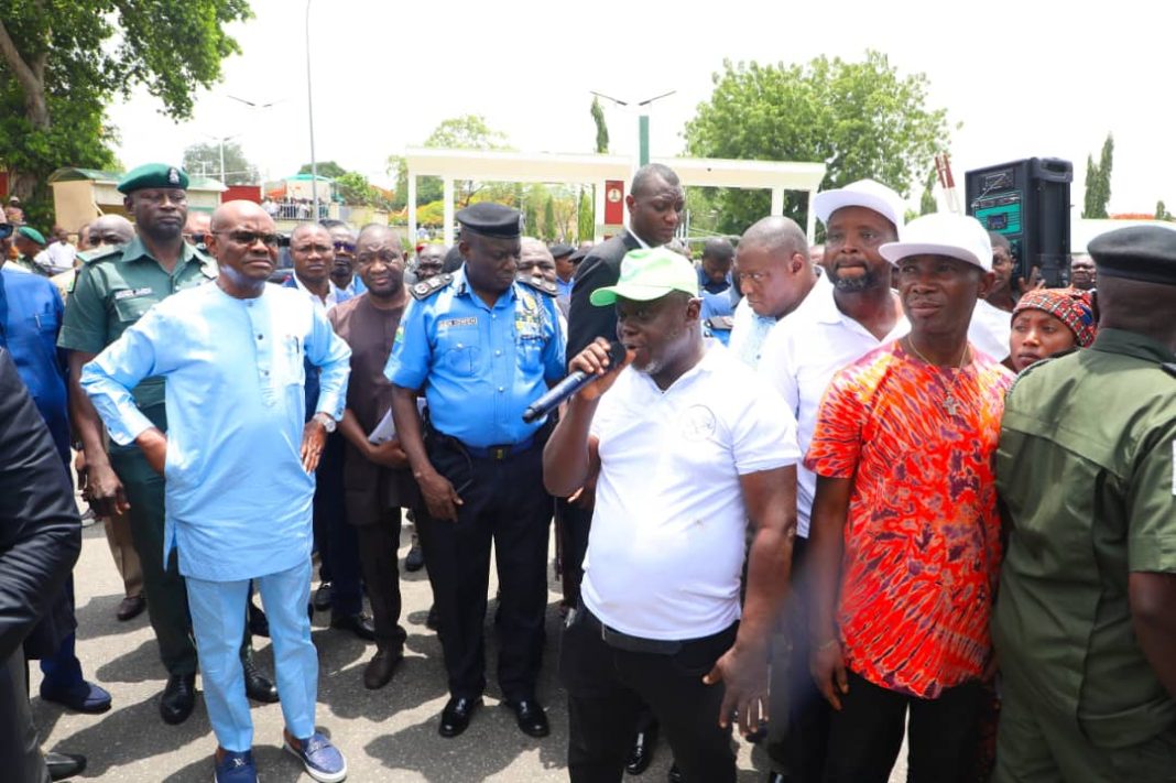 Use dialogue not protests, Wike cautions Apo Mechanic Village Traders