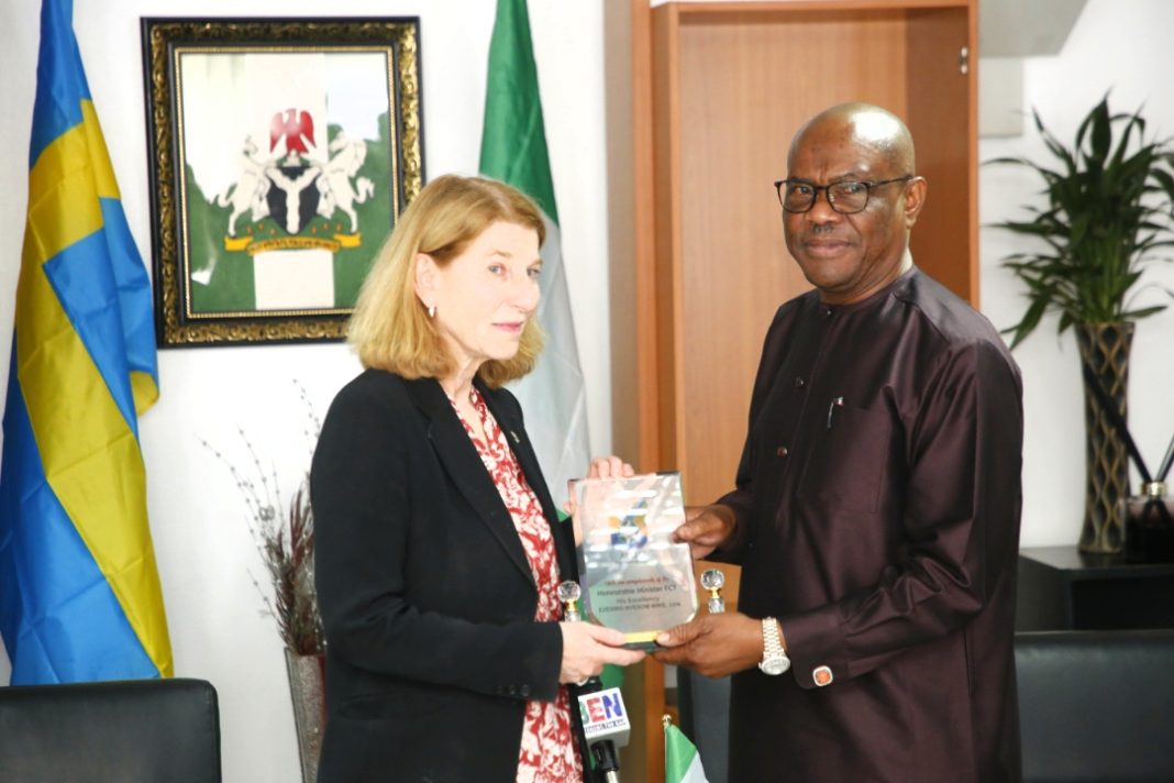 Wike receives Rwandan, Swedish Ambassadors, welcomes investors in transport, digital sectors