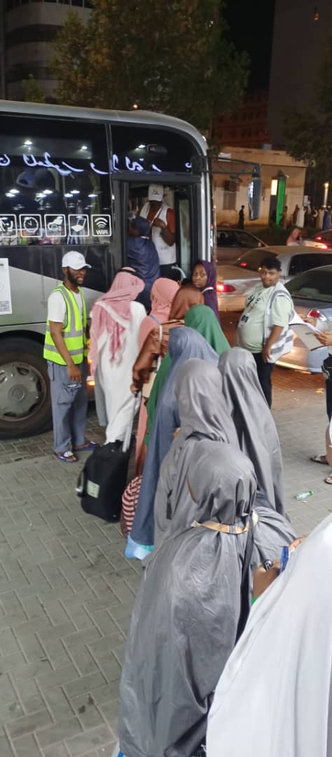 2958 FCT Pilgrims proceed to Mina, to perform 2024 Hajj