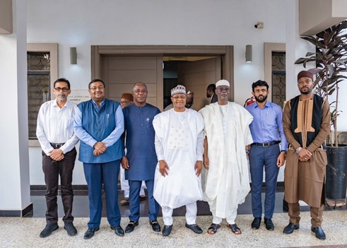 Greenville LNG Visits Kaduna Governor Uba San