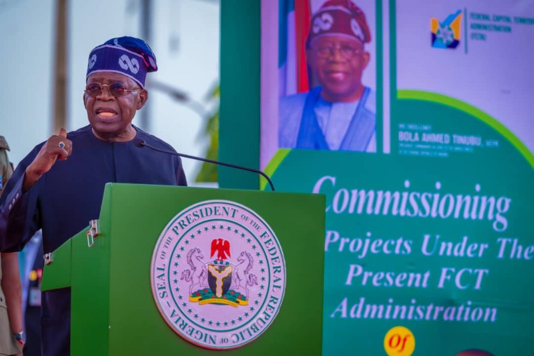 Inauguration of B6, B12 roads after 17 years , shows our commitment to urban renewal- Tinubu