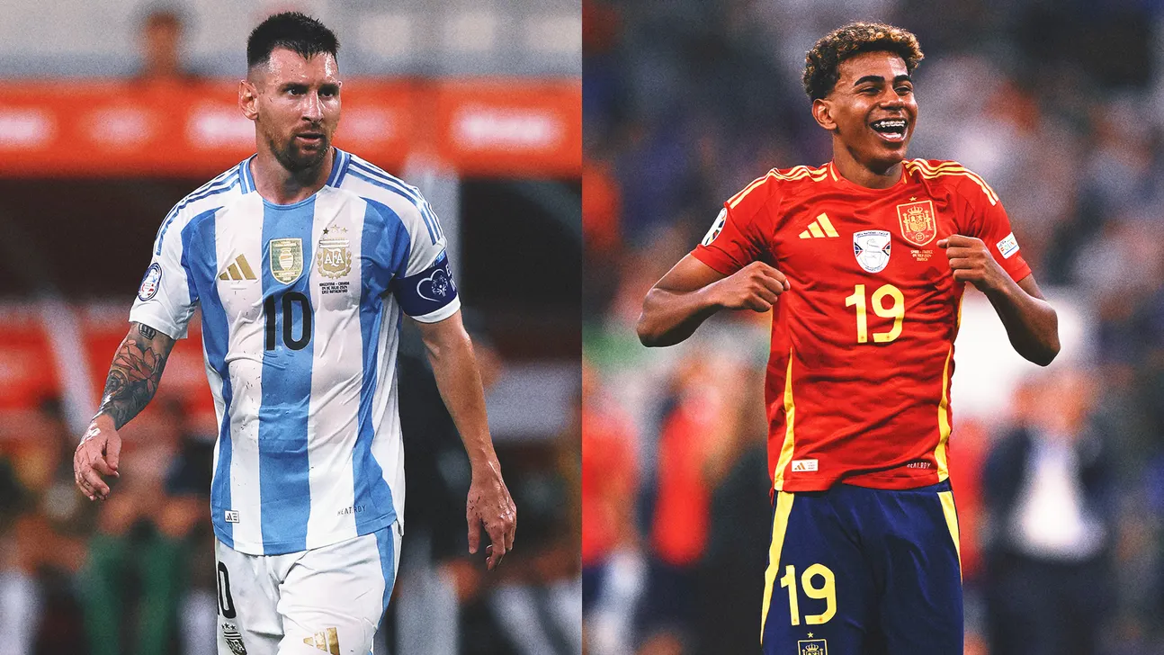 Epic Clash Argentina's Messi vs. Spain's Yamal in 2025 Finalissima