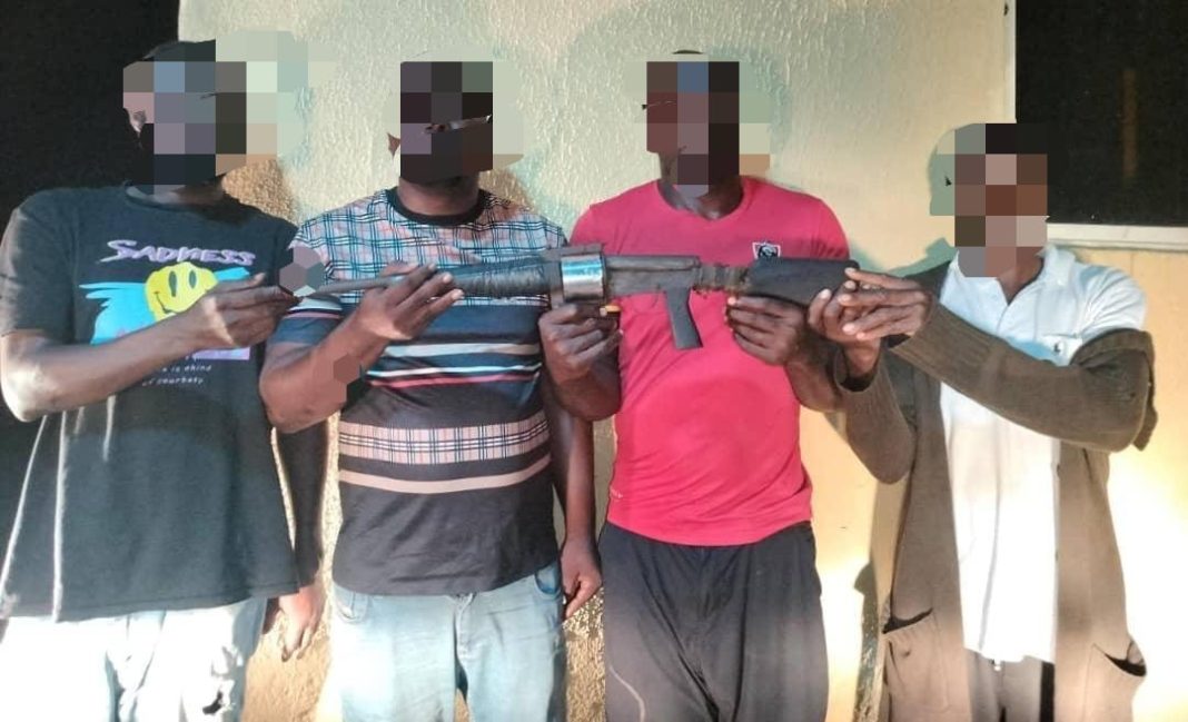 Police arrest suspected gun runners in Delta