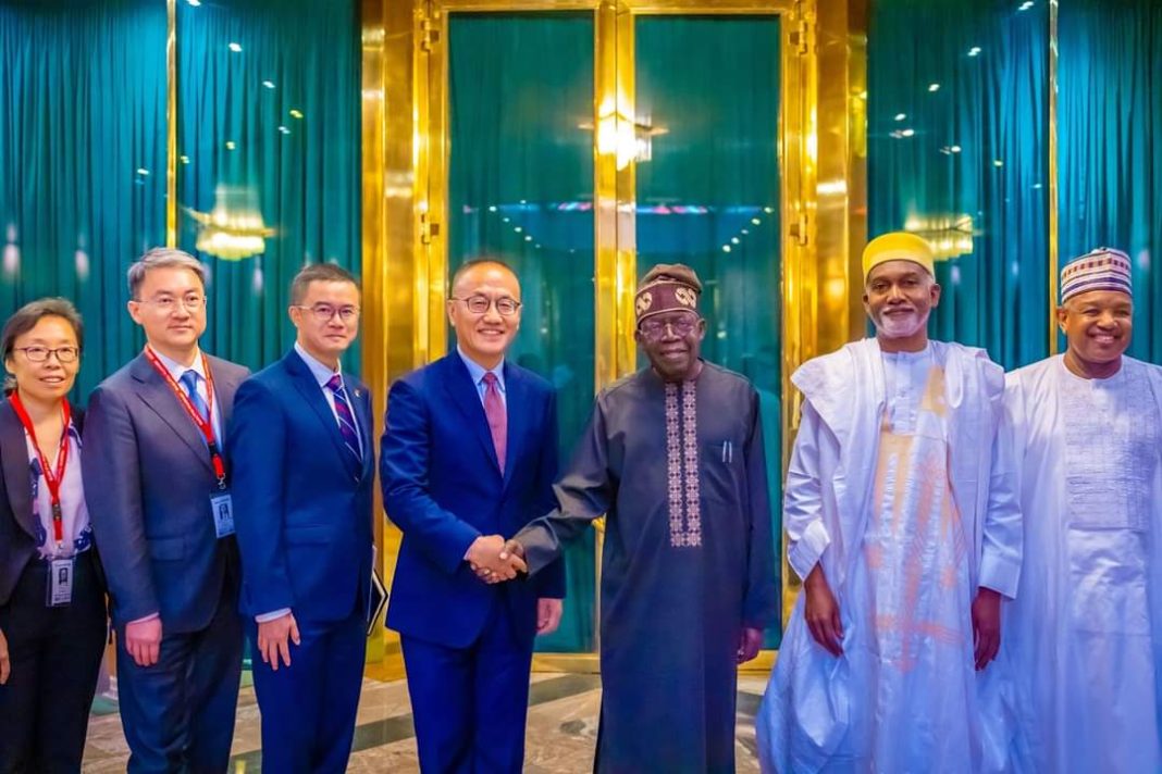 President Tinubu hosts Chinese envoy, praises China/Nigeria relations
