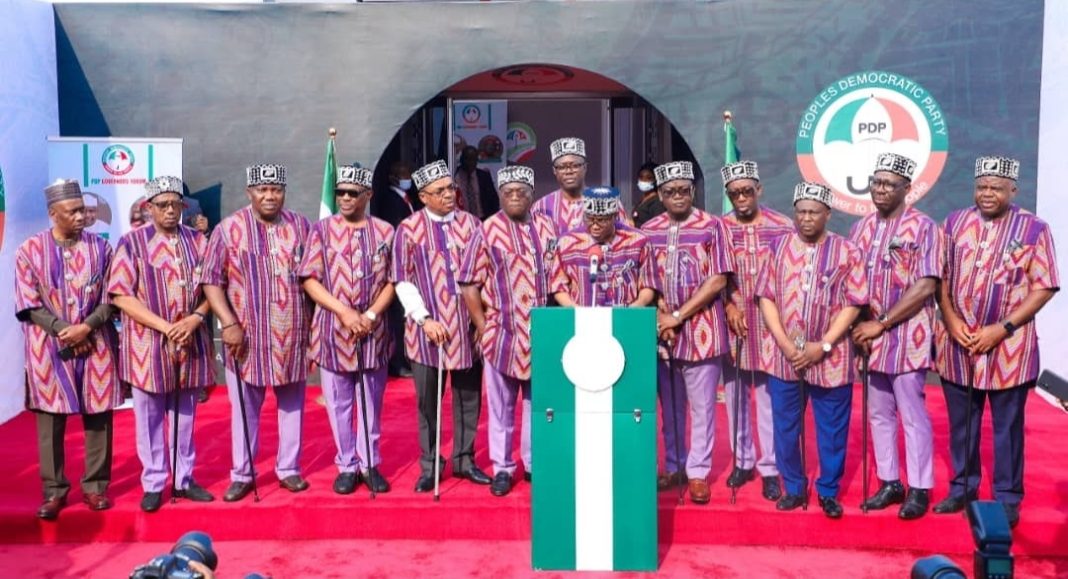 PDP Govs end meeting in Enugu with key resolutions