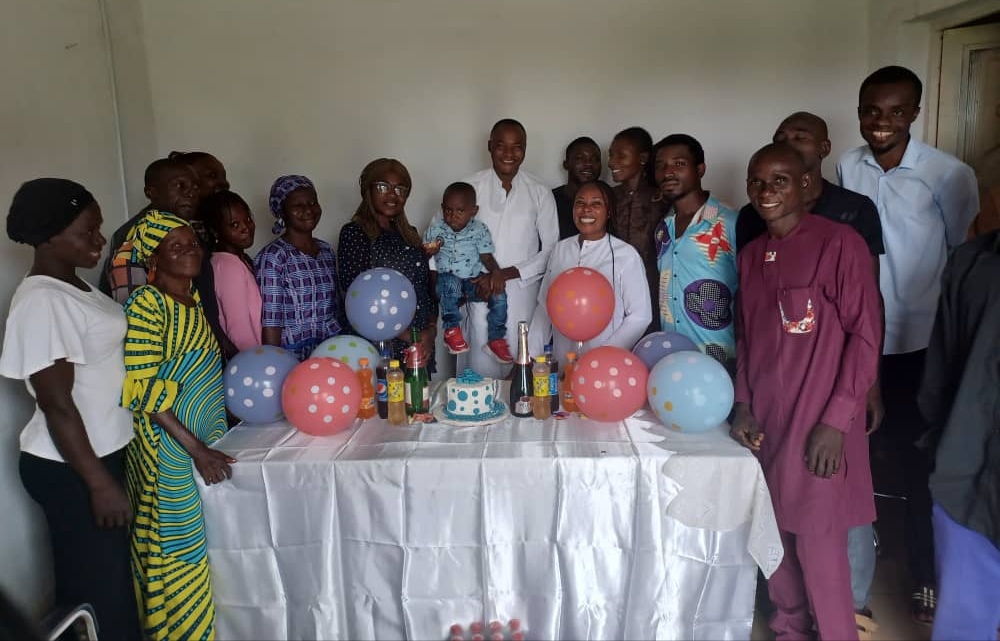 Family, Staff And Friends Celebrate Dr. Ashimashiga Micheal On His Birthday.