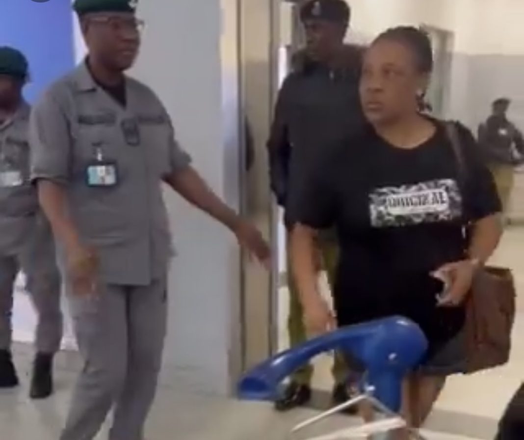 Woman Explains Why She Tore Her Husband’s Passport at Lagos Airport