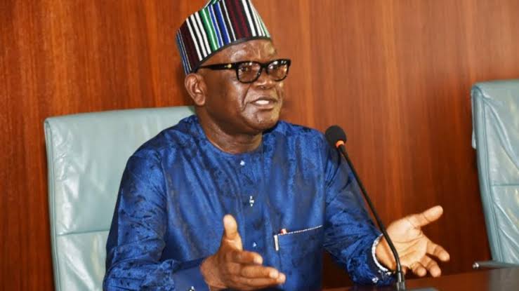 Ex- Gov Ortom, Congratulates AONDOAKAA, SAN on his induction as follow of IDRI UK