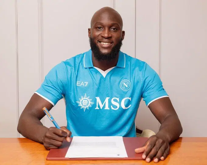 Napoli Unveil Romelu Lukaku as New Signing