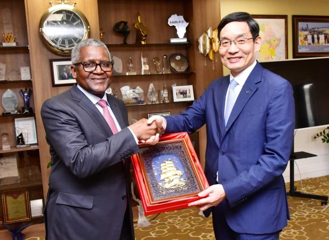 Photo news: China’s CNBM signs ground breaking agreement with Dangote industry
