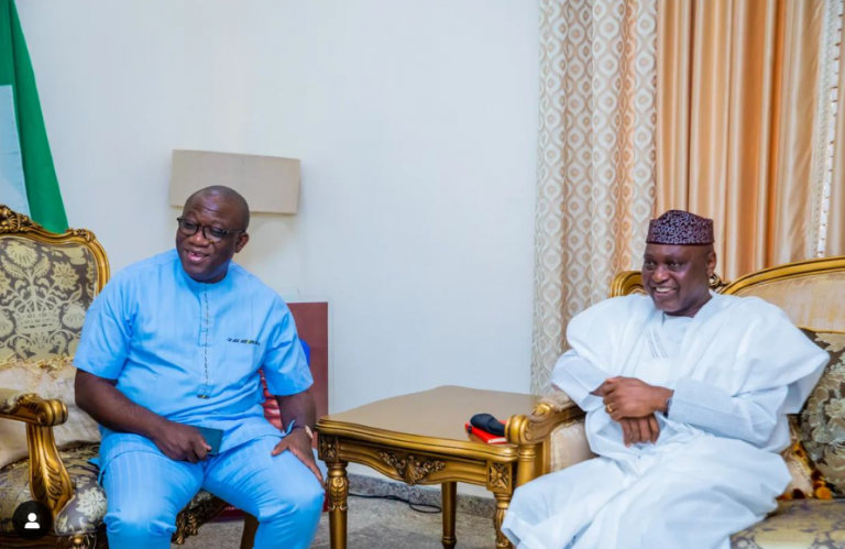 Fayemi Commends Oyebanji for Uniting Political Leaders in Ekiti