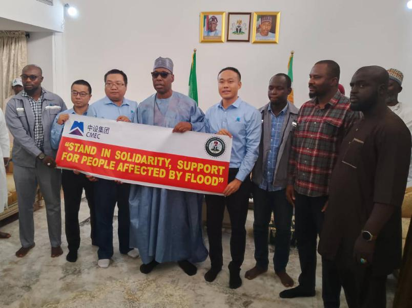 CMEC Donates Food Supplies to Borno State Flood Victims