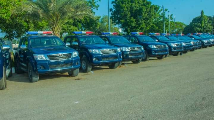 Gov. Yusuf Enhances Police Operations With 78 New Vehicles in Kano State
