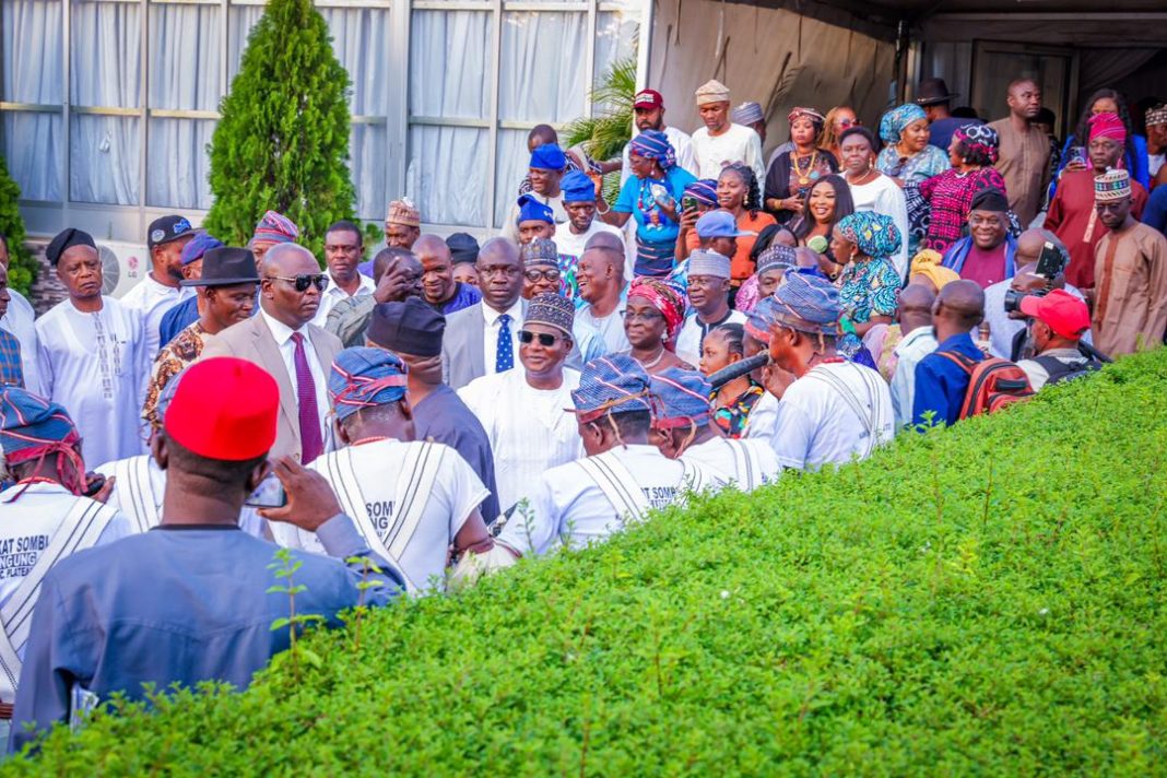 SENATOR LALONG AND OTHERS CALL FOR PRAYERS FOR HUMANITARIAN AFFAIRS MINISTER DR. NENTAWE YILWATDA