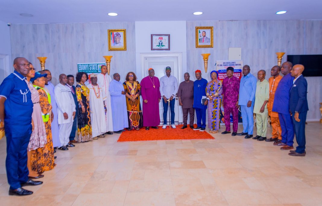 NCPC boss takes sensitization visit to Ebonyi State Gov. Nwifuru