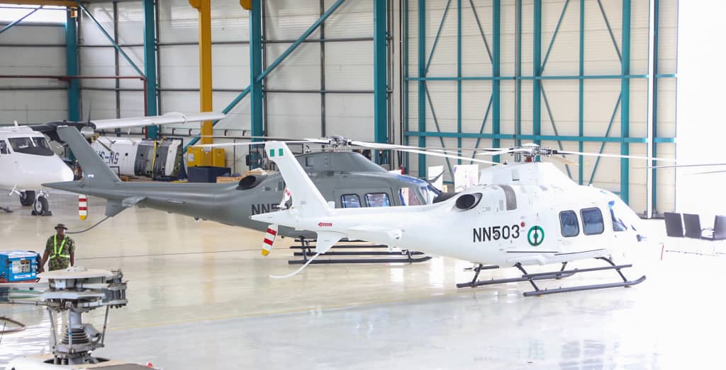 Nigerian Navy Takes Delivery of New Helicopters