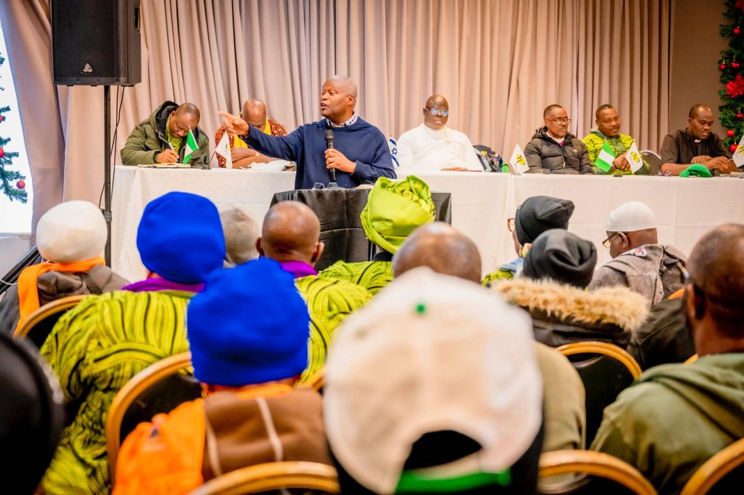 First Batch of Nigerian Christian Pilgrims pray for Leaders, citizens in Nasareth