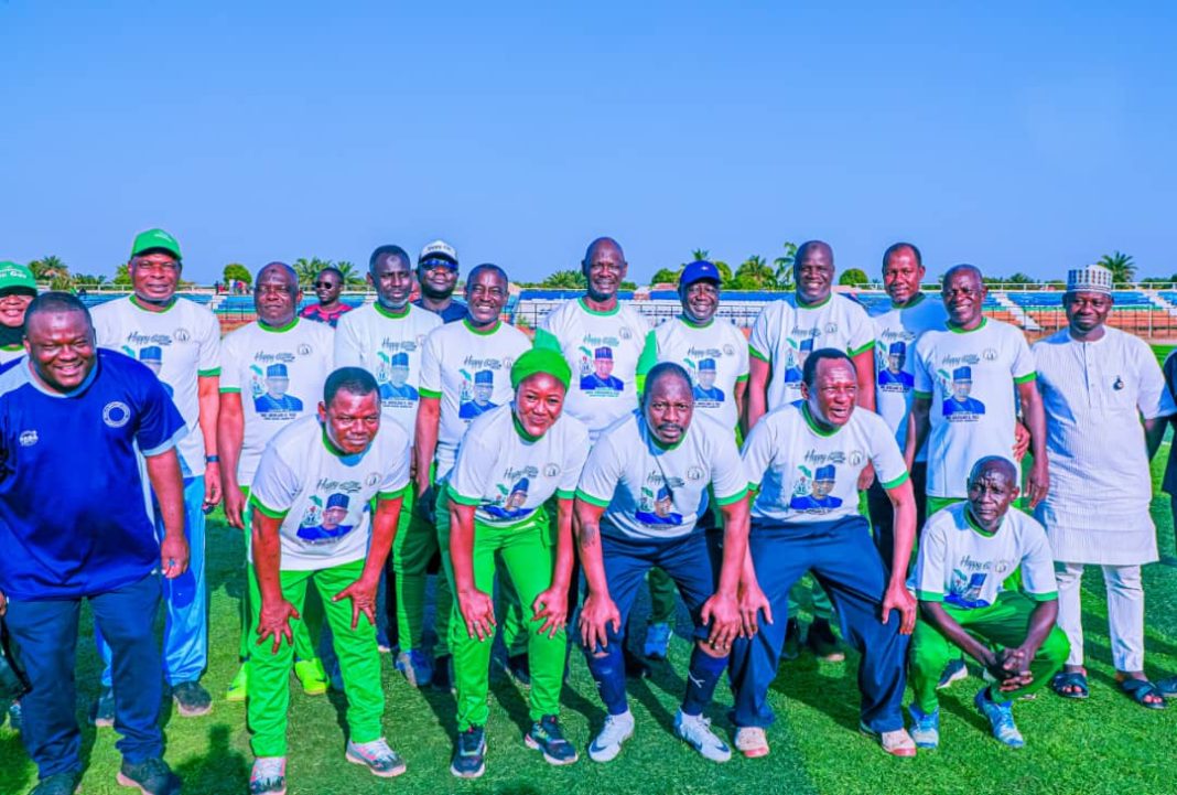 Governor Sule Pledges Greater Support for Sports Development in Nasarawa state at 65th birthday Match