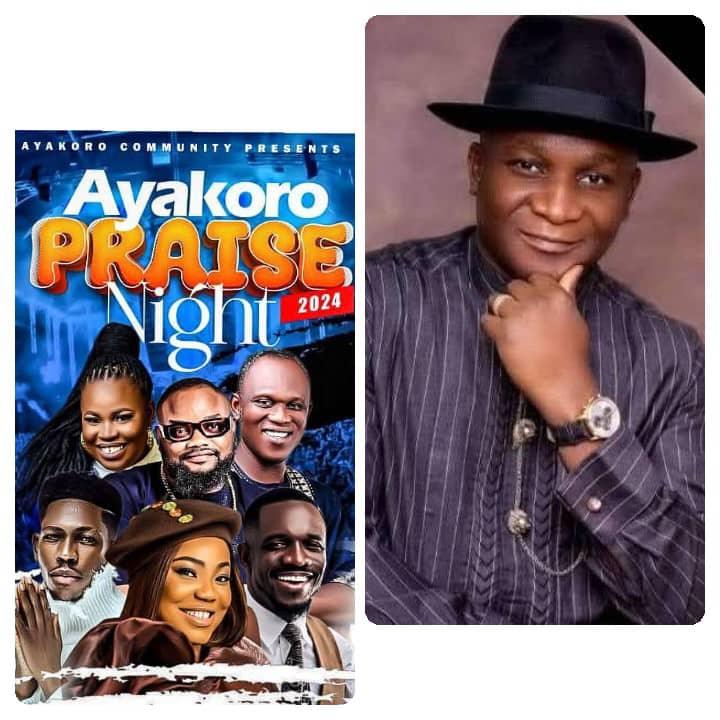 Oyakoro Town Organizes Praise Night.