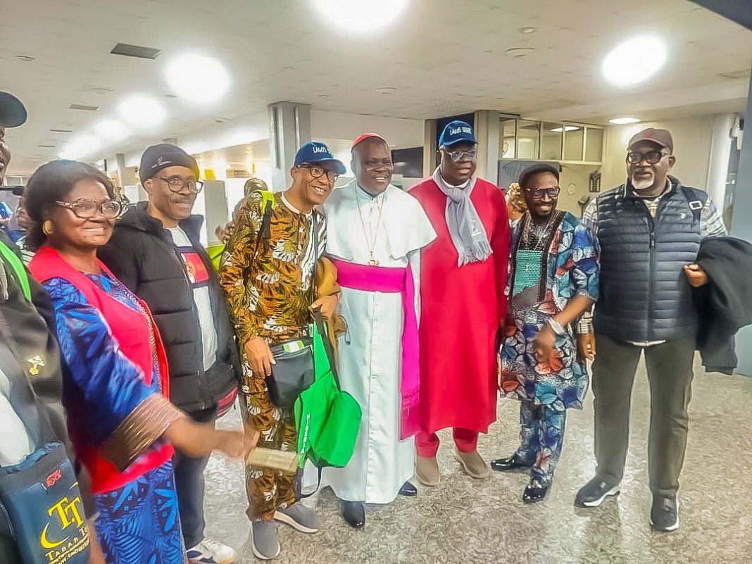 First Batch of Christian pilgrims Arrive Nigeria Safely