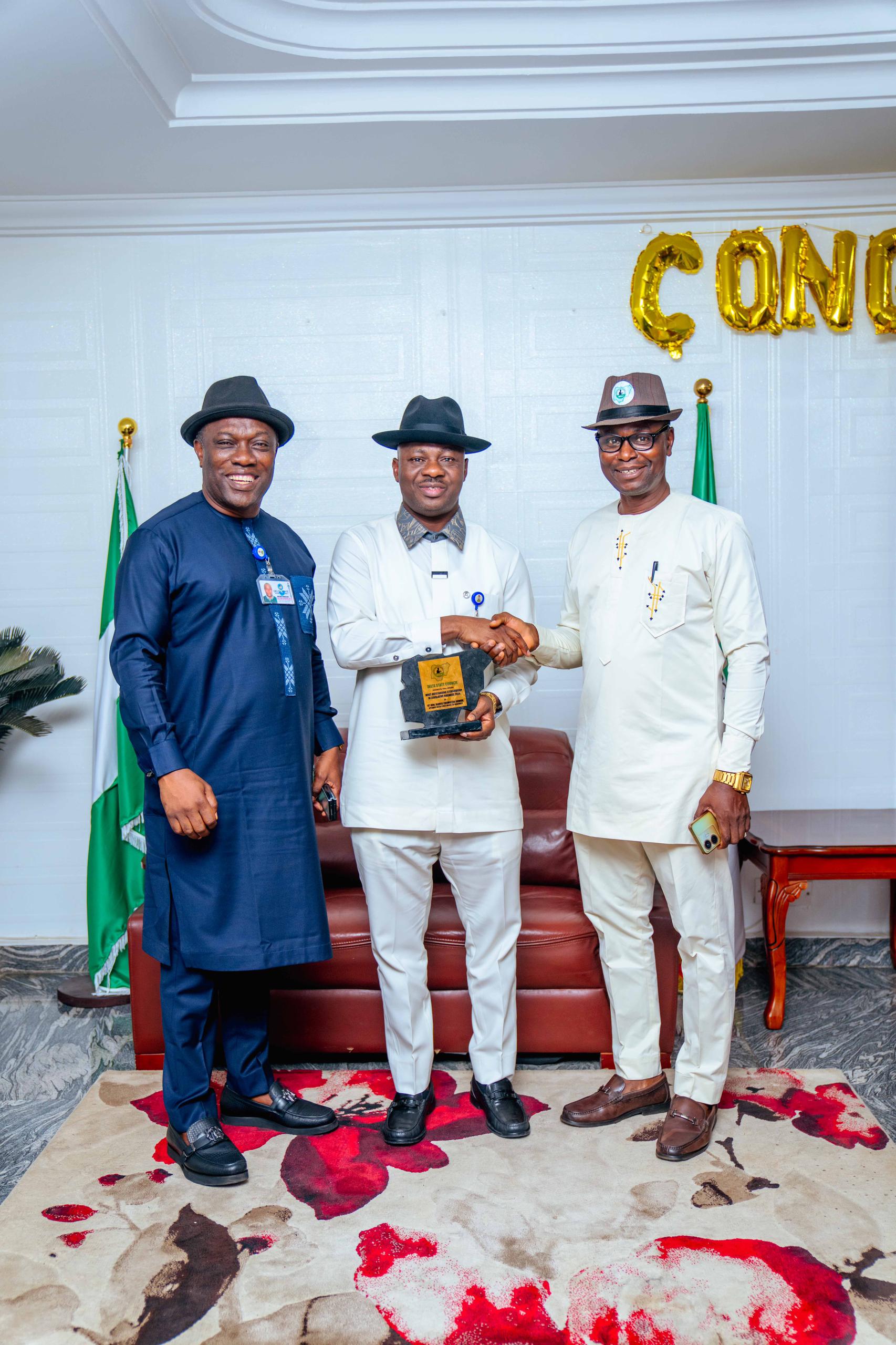 NUJ Award to Speaker Will Promote Effective Legislation, Good Governance in Delta — CPS