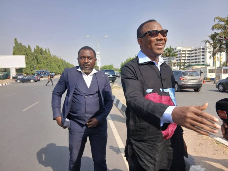 Sowore Appears at Force Headquarters in Abuja Over Viral Video Allegations