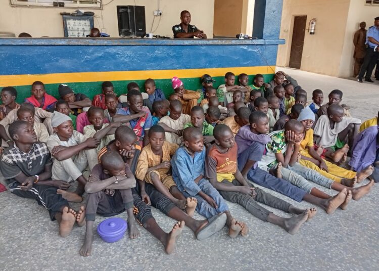 Police Nab Suspected Human Traffickers With 59 Children In Abuja