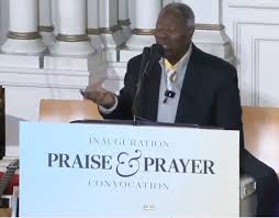 “Pastor Kumuyi Prays at US President Trump’s Inauguration Event”