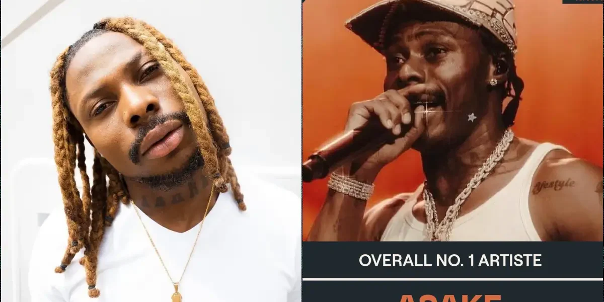 Asake Crowned Nigeria’s Best-Selling Artist of 2024