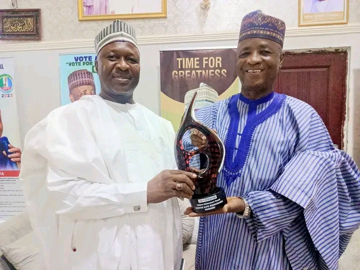 Senator Wamakko Awarded Lifetime For Achievements By NEW TELEGRAM NEWSPAPER