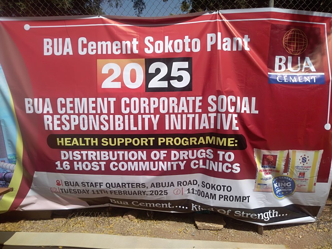 BUA Cement plc Gives Back To Host Communities