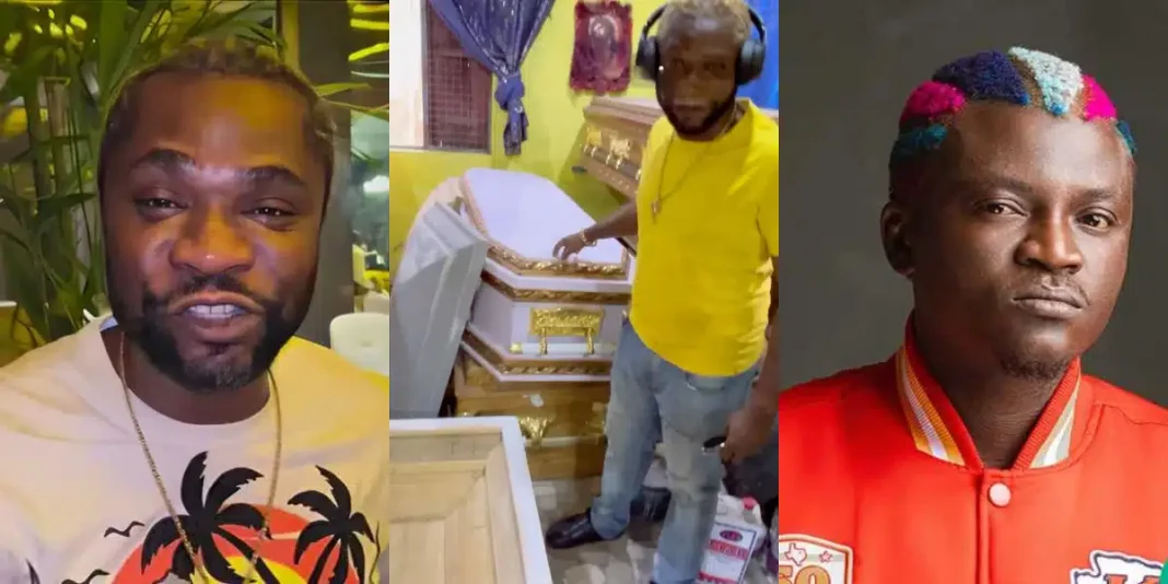 Speed Darlington Prices Coffin for Portable Amid Ongoing Feud