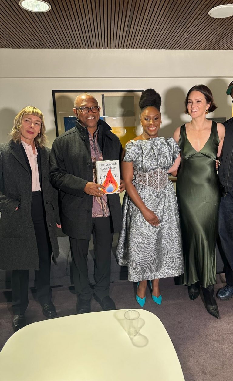 Peter Obi Attends Chimamanda Adichie’s Book Launch in London