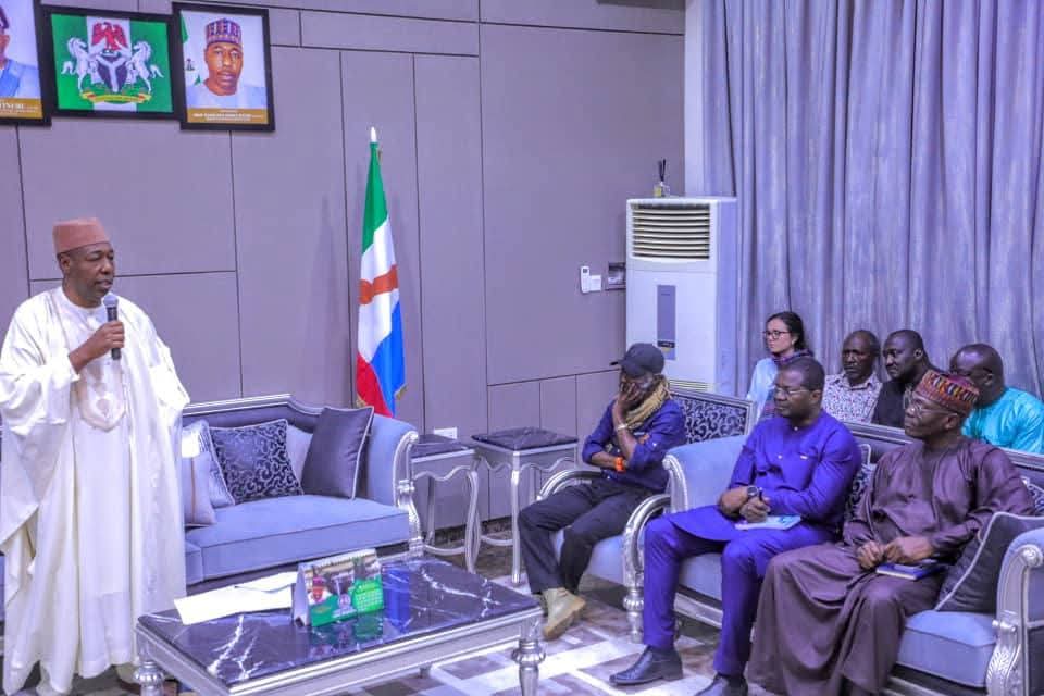 Sahel region Think-Tank on Security Meets Zulum to Study Borno Model