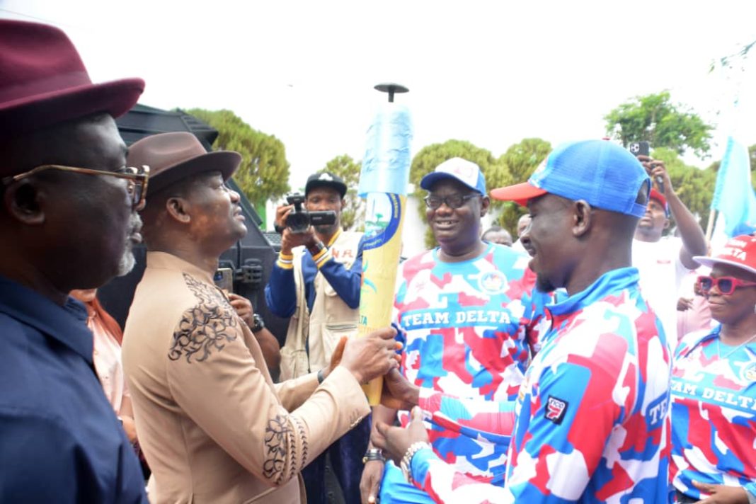 Oborevwori tasks Team Delta on victory as NDSF torch lands in Asaba